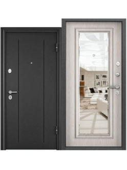 Дверь DELTA PRO MP темно-серый букле графит RGSO/ПВХ Лиственница белая CK6-CM